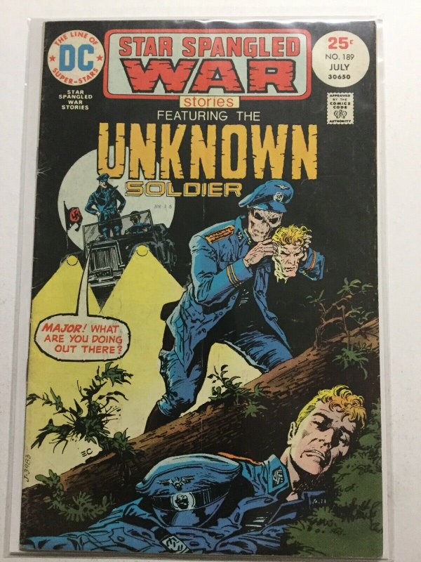 Star Spangled War Stories 189 Very Good Vg 4.0 Dc Comics