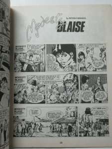 Comics Revue #86  Comic Strips Magazine Phantom Spider-Man Modesty Blaise Kat ++