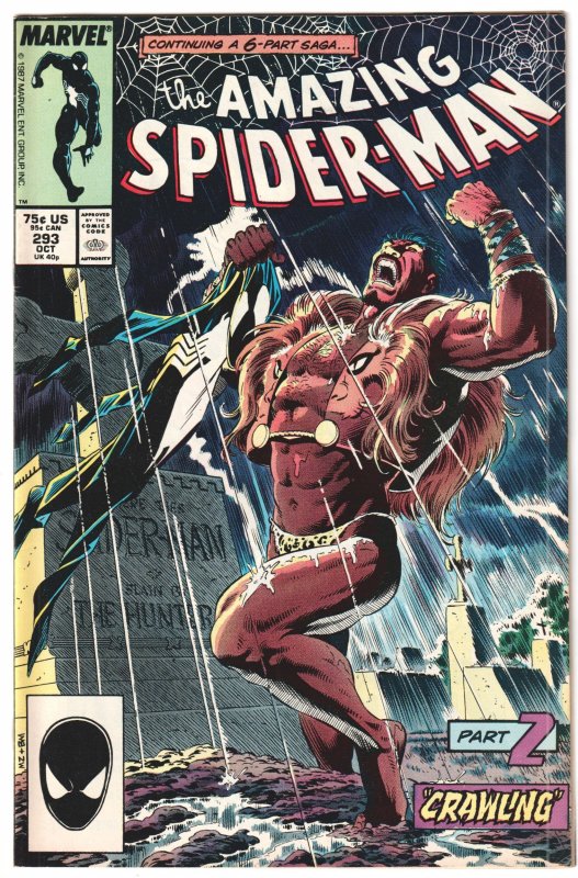 The Amazing Spider-Man #293 (1987) Kraven's Last Hunt