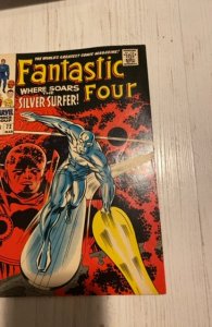 Fantastic Four #72 (1968)silver surface -Jack Kirby/Lee