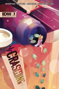 CRASHING #3 COVER B BALDARI - IDW PUBLISHING - NOVEMBER 2022