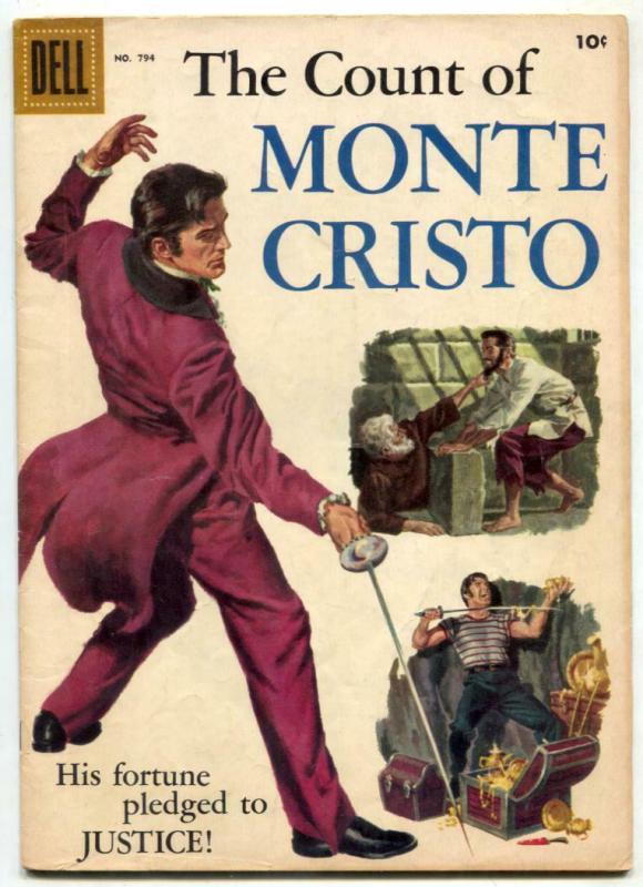 Four Color Comics #794 1957- Count of Monte Cristo