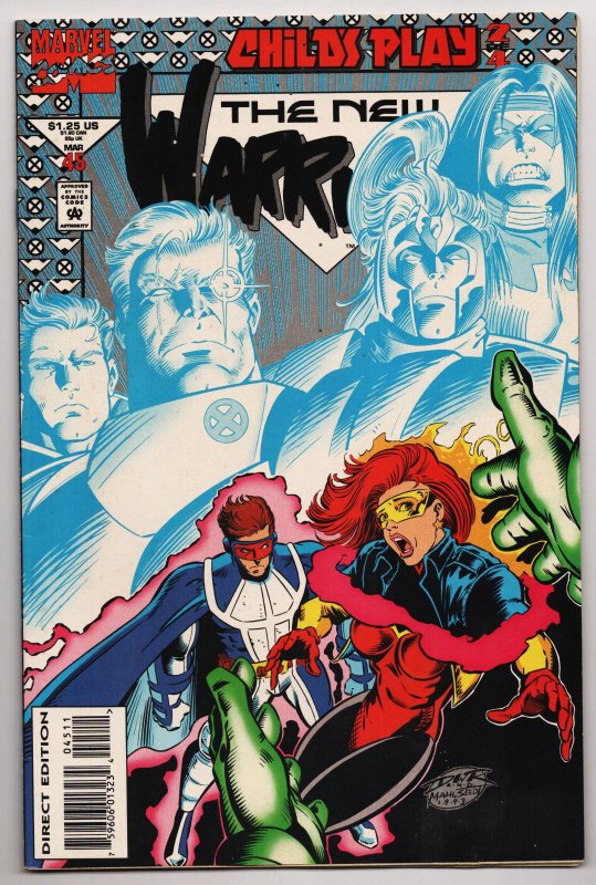 New Warriors #45 Nova | Firestar | X-Force (Marvel, 1994) VF [ITC652]