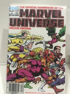The Official Handbook of the Marvel Universe #1 (1985)