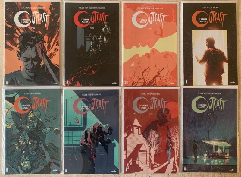 OUTCAST BY KIRKMAN AND AZACETA 1-22, 34-35 | IMAGE 2014-18 | 24 TOTAL ISSUES