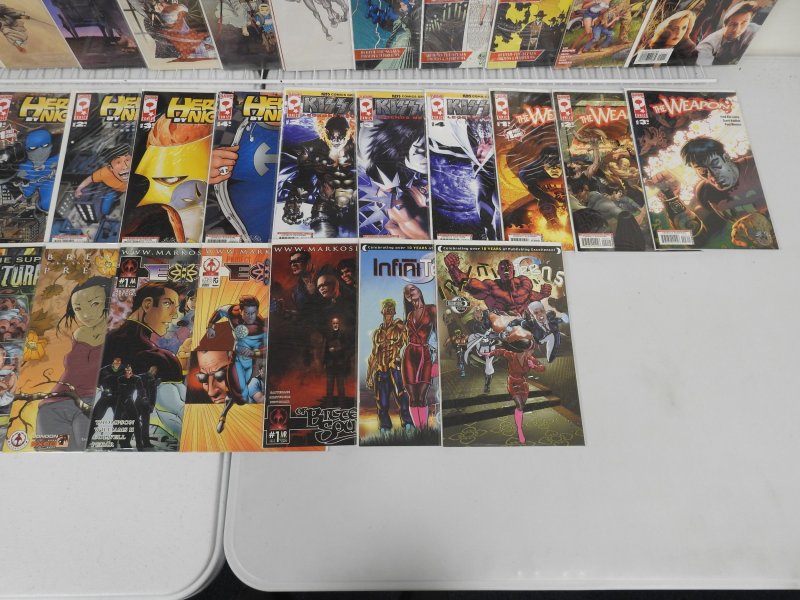 Huge Lot 130+ Comics W/ Captain Atom, Lone Wolf and Cub, +More! Avg VF- Cond!