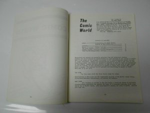 1977 THE COMIC WORLD #14 Fanzine BLACK TERROR 40 pgs. FVF