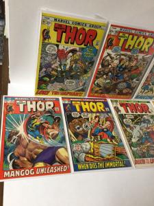 The Mighty Thor 194 105 196 197 198 199 200  8.0 Vf Average A22