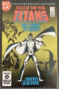 Tales of the Teen Titans #49 (1984, DC) Dr. Light & Flash Appearance. VF/NM