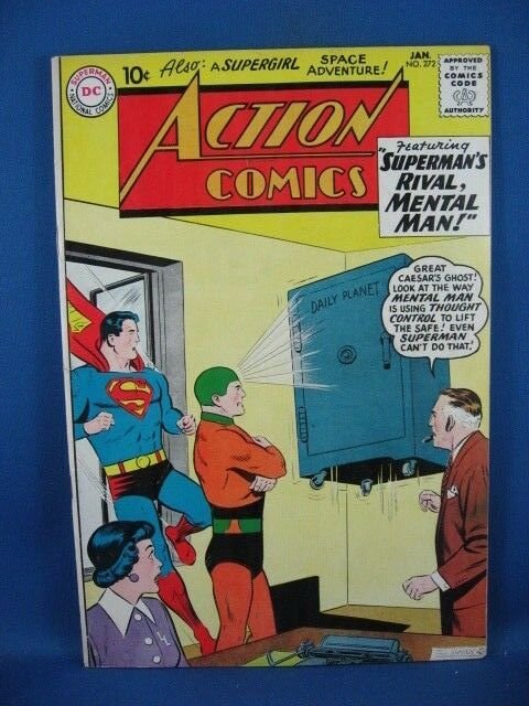 Action Comics #272 (Jan 1961, DC) VF SUPERGIRL MENTAL MAN