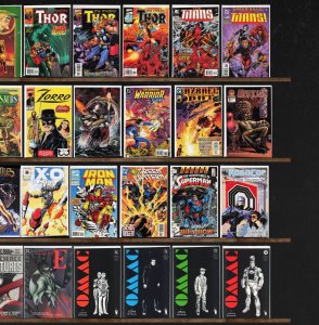 Huge Lot 140+ Comics with Thor, Green Lantern, Detective Comics & More!
