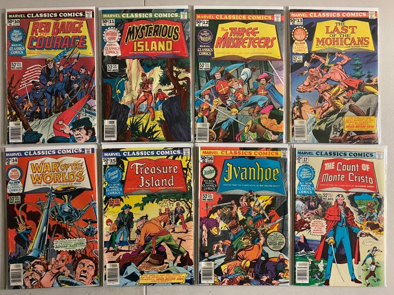 Marvel Classics Comics lot #2-30 (near-run, missing #25) 28 diff (1976-78)