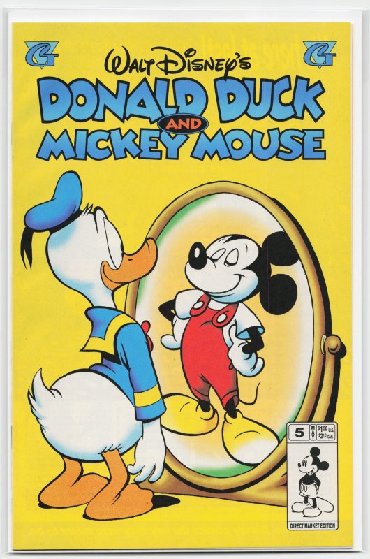 Walt Disney's Donald Duck & Mickey Mouse #5 (1996) Donald Duck