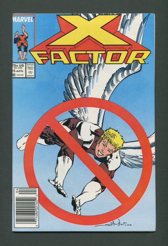 X-Factor #15  / 9.2 NM-  /  Newsstand / April 1987