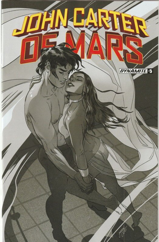 John Carter Of Mars # 5 Variant 1:7 Cover L NM Dynamite 2022 [J8]