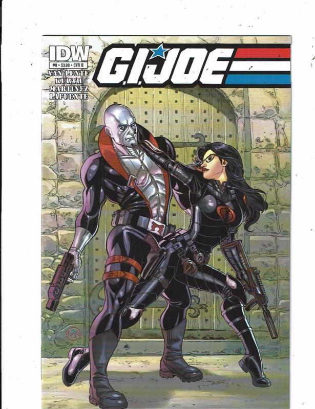 Lot of 3 GI Joe Reloaded IDW Comic Books #7 8 9 MS18