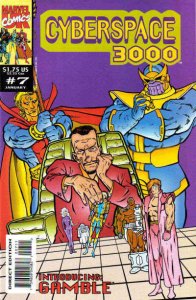 Cyberspace 3000 #7 VF ; Marvel UK | Thanos Adam Warlock Penultimate Issue