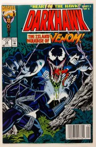 Darkhawk #14 Newsstand (1992)