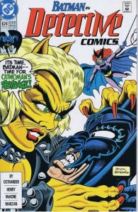Detective Comics #624 ORIGINAL Vintage 1990 DC Comics Batman Catwoman