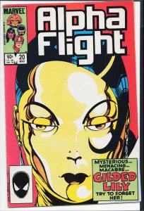 Alpha Flight #20 (1985) Alpha Flight