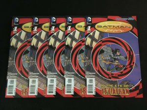 BATMAN INCORPORATED #1 Five Copies, VFNM Condition