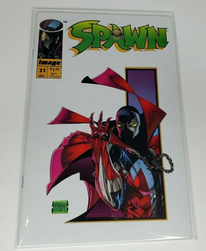 Spawn #21 Image Comics 1994  9.4 Near Mint 