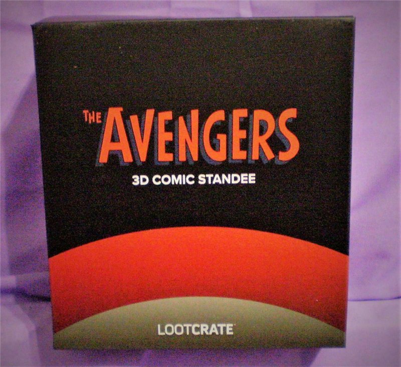 Loot Crate Exclusive Original AVENGERS 3D COMIC STANDEE (Loot Crate Original)! 