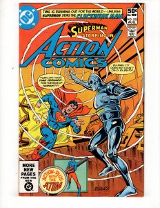 Action Comics #522  (1981) THE CLOCKWORK MAN !!!! WOW !!!!  / ID#341