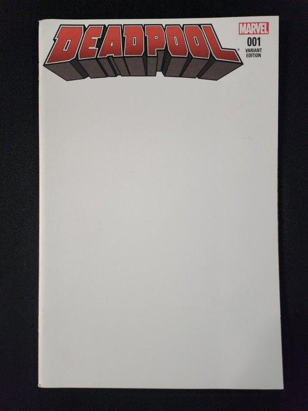 Deadpool 4PC #1 - Blank Sketch Variants / M.Hawthorne + G. Duggan (8.0/8.5) 2015