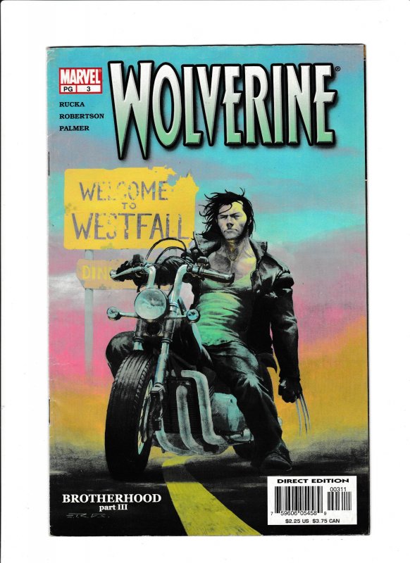 WOLVERINE #03 (2003) ESAD RIBIĆ | DIRECT EDITION