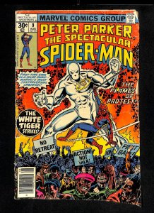 Spectacular Spider-Man #9 1st White Tiger!