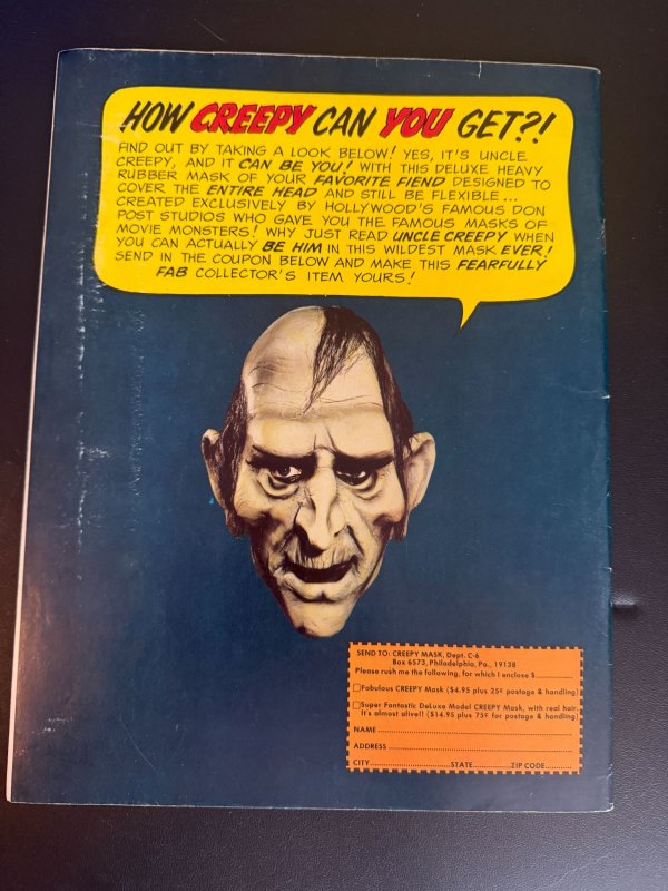 Creepy #6 (1965) Creepy's Loathsome Lore! Frazetta art!