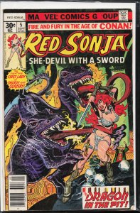 Red Sonja #5 (1977) Red Sonja