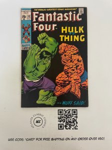 Fantastic Four # 112 FN- Marvel Comic Book Thing Human Torch Dr. Doom 2 J224