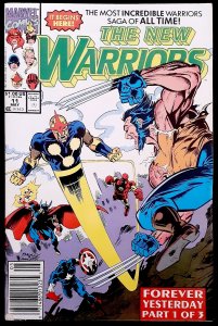 New Warriors #11 (1991) NM+ KEY APP OF WOLVERINE