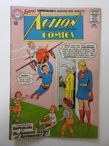 Action Comics #299 VG Condition moisture stain