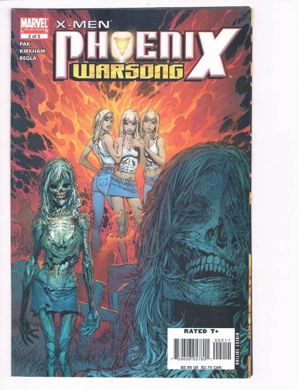 Phoenix Warsong # 2 FN Marvel Comic Book Limited Series Cyclops X-Men Storm S80