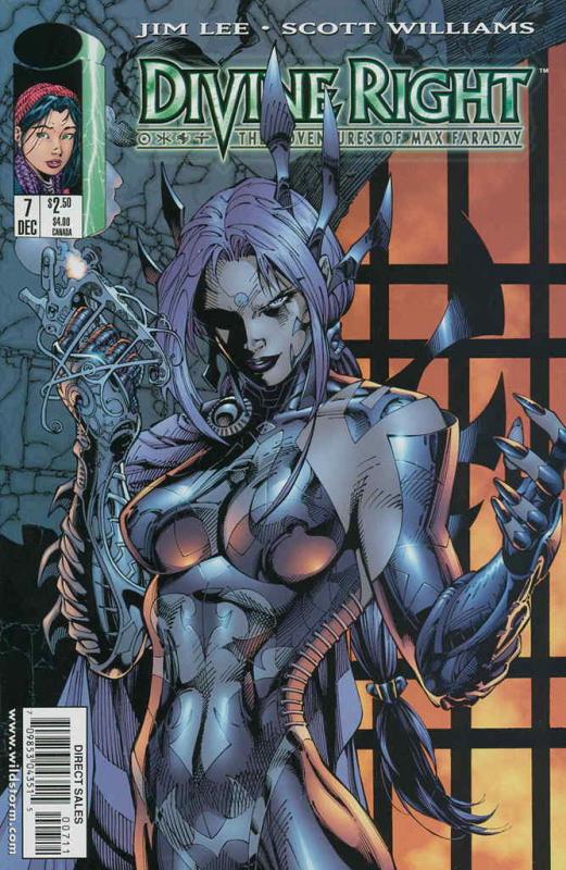 Divine Right #7 VF/NM; Image | save on shipping - details inside