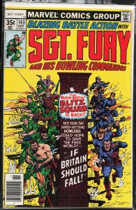 Sgt. Fury and His Howling Commandos #143 (1977) Sgt. Fury