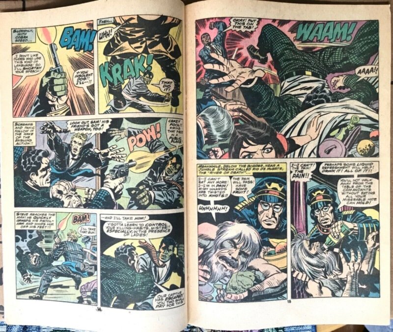 CAPTAIN AMERICA & Falcon Comic Issue 206 Kirby Cover — 1977 MARVEL Comics - VG+