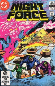 Night Force #7 VG ; DC | low grade comic
