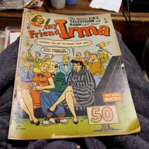 My Friend Irma 40 Atlas Comics 1954 Golden Age Precode dan decarlo good girl art