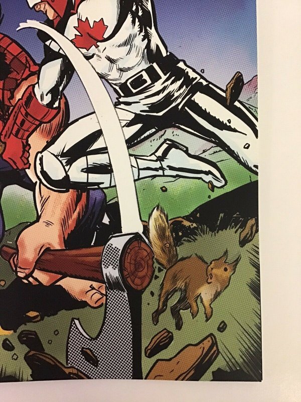 JUST BEYOND MONSTROSITY #1 2021 THANK YOU VARIANT COMMANDER CANADA RL STINE BOOM