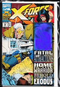 X-Force #25 Newsstand Edition (1993) X-Force