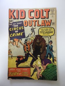 Kid Colt Outlaw #106 (1962) VG- condition moisture damage