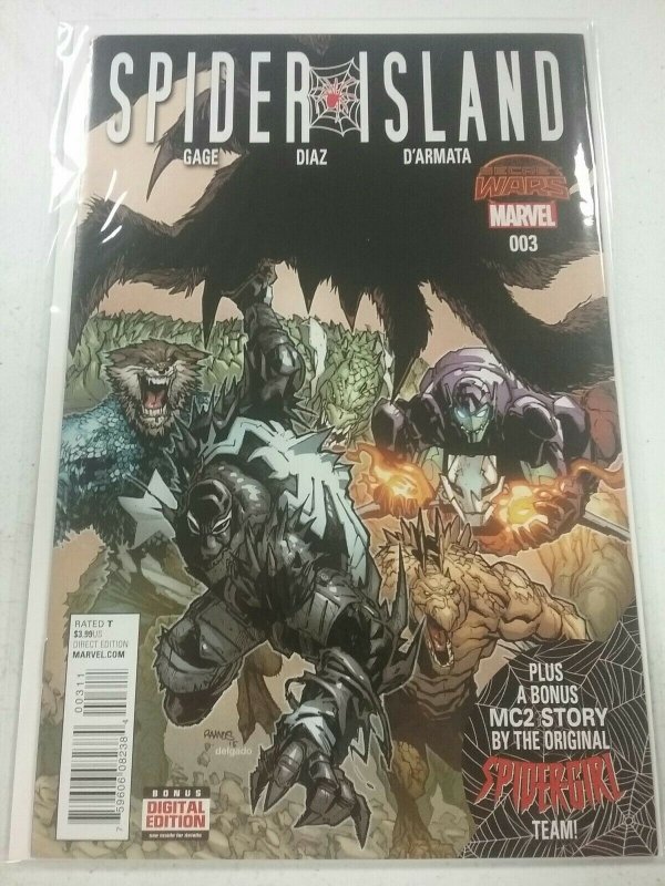 SPIDER-ISLAND #3 (2015) MARVEL COMICS SECRET WARS NM NW55