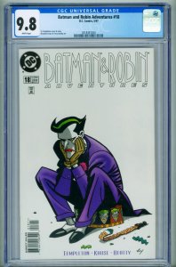 Batman and Robin Adventures #18  1997 - DC -CGC 9.8 - Comic Book-4318361024