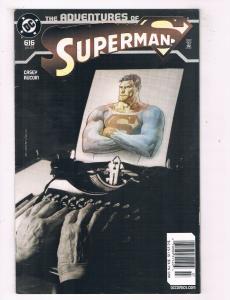 The Adventures Of Superman #616 VG/FN DC Comics Comic Book JLA Jul 2003 DE44