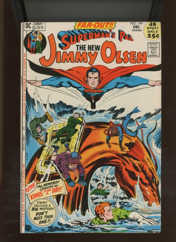 (1971) Superman's Pal Jimmy Olsen #144: BRONZE AGE! COMBINED SHIPPING! (7.0/7.5)