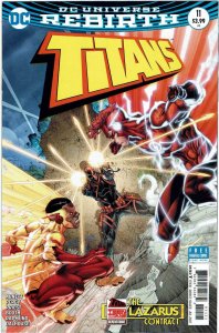 Titans #11 (2016 v3) Dan Abnett Brett Booth Norm Rapmund Variant Deathstroke NM